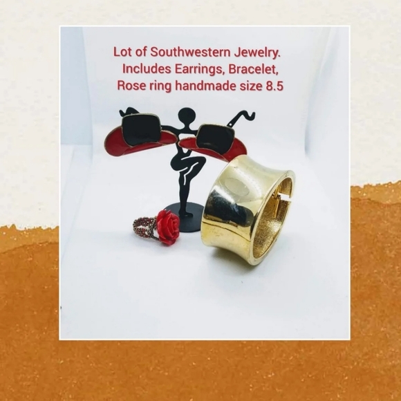 EF * Earrings Lot of Southwest Jewelry - Picture 2 of 2